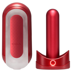 Tenga - Flip 0 Zero Rouge Avec Chauffage